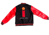 Forever Different: Black & Red Varsity Jacket